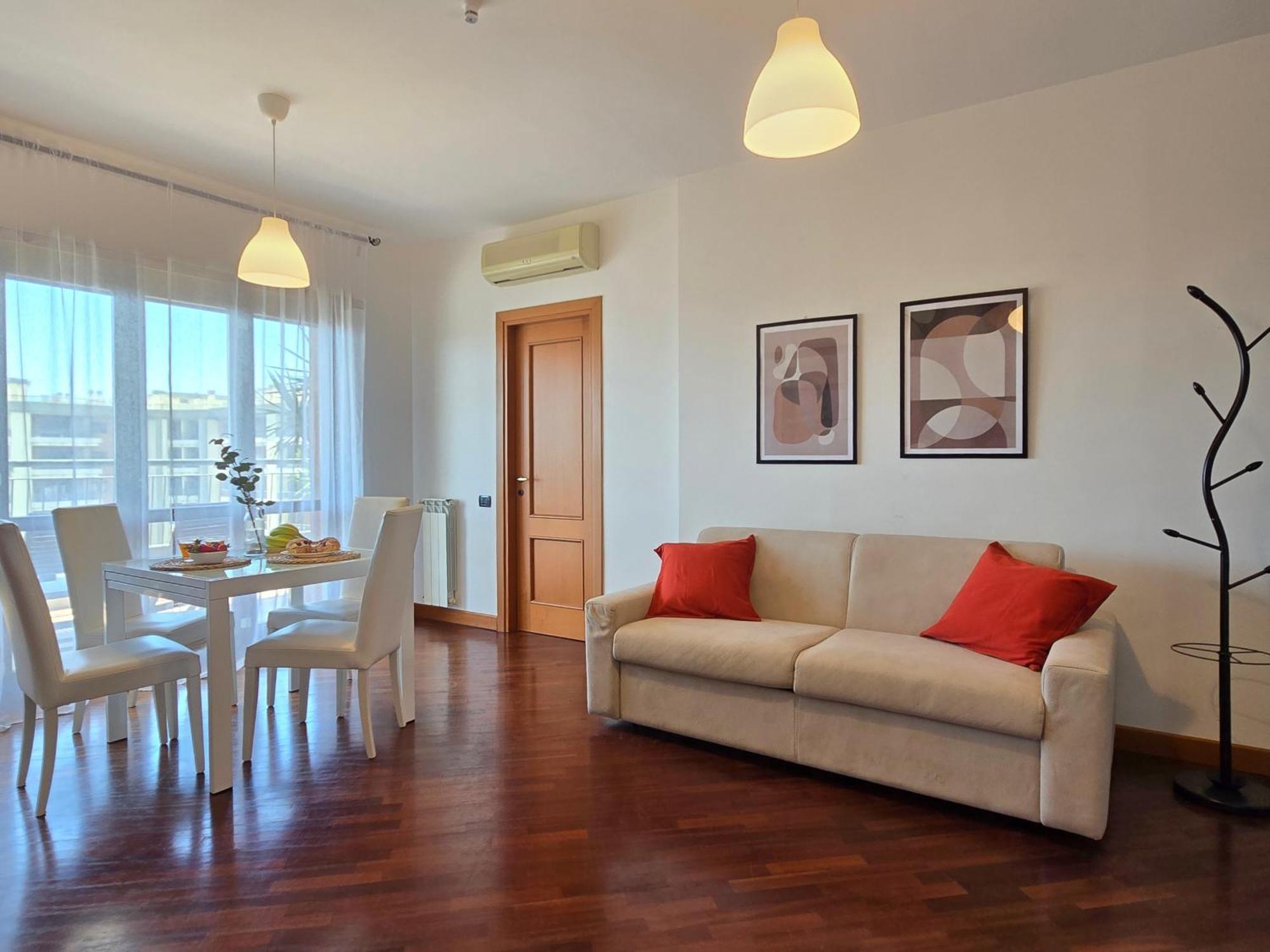 Golden Hour Apartment - Panoramic Terrace 菲乌米奇诺 外观 照片